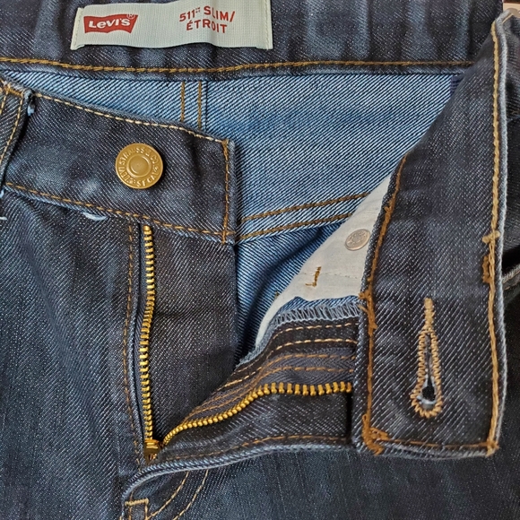 Levi's 511 Slim Jeans, Boys, Size 12 - Picture 4 of 9